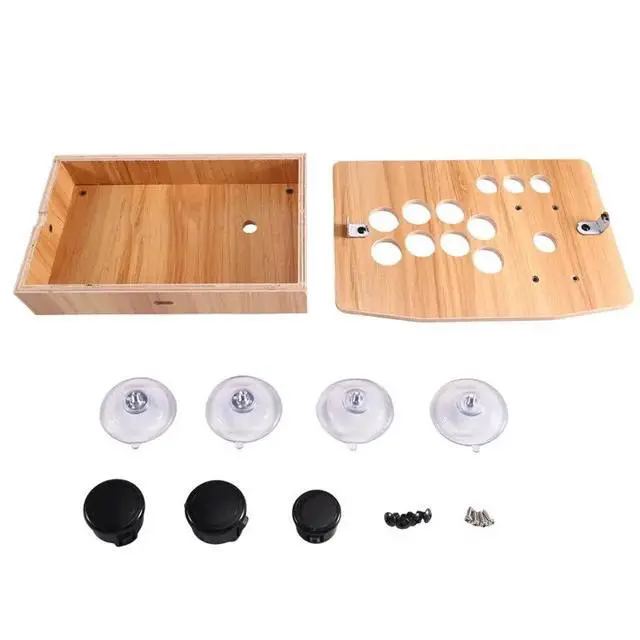 Alt view image 4 of 6 - DIY Arcade Joystick Case USB Game Controller For PC Game Accessories