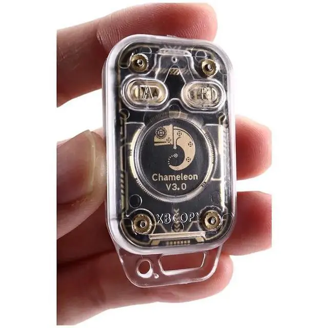 Alt view image 5 of 6 - 2X Chameleon V3.0 RFID Smart Chip Reader Emulator 125K 13.56M IC Card Tag Copyer+UID Keychain/CUID Card Read Writer