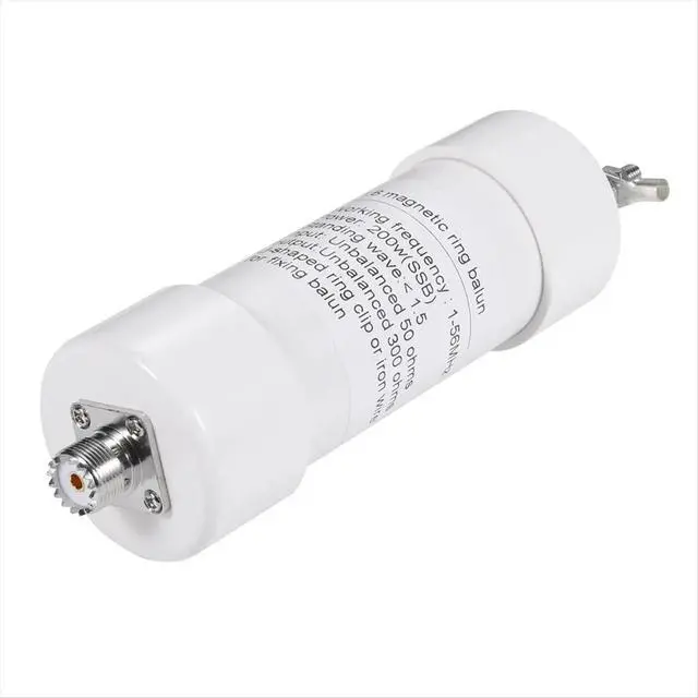 Alt view image 6 of 6 - 200W 1:6 Balun Antenna 1-56MHz Input 50 to Output 300 for Shortwave SSB AM FM Dipole/Windom Antenna
