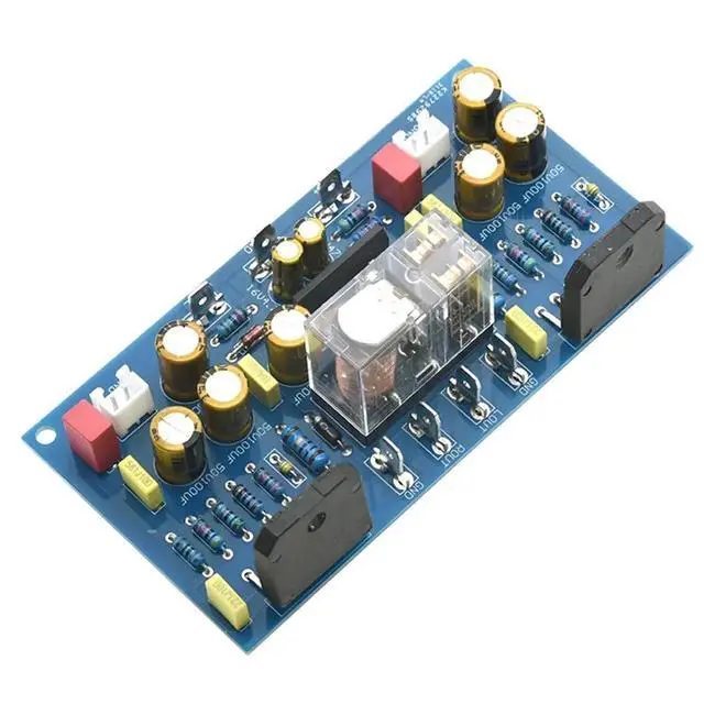 Alt view image 5 of 6 - LM3886 Dual Channel with Horn Protection Power Amplifier Board Parts