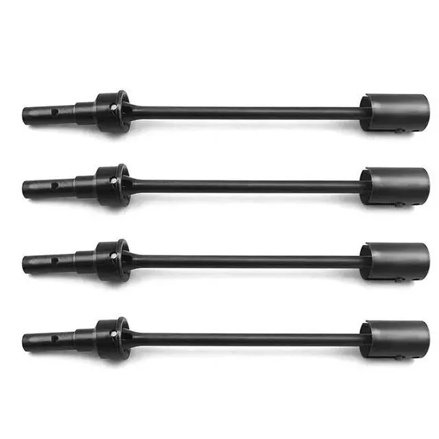 Alt view image 4 of 6 - 4Pcs Steel Driveshaft CVD Drive Shaft And Drive Cup For TRAXXAS E-Revo 2.0 VXL 86086-4 1/10 RC Car Upgrade Parts