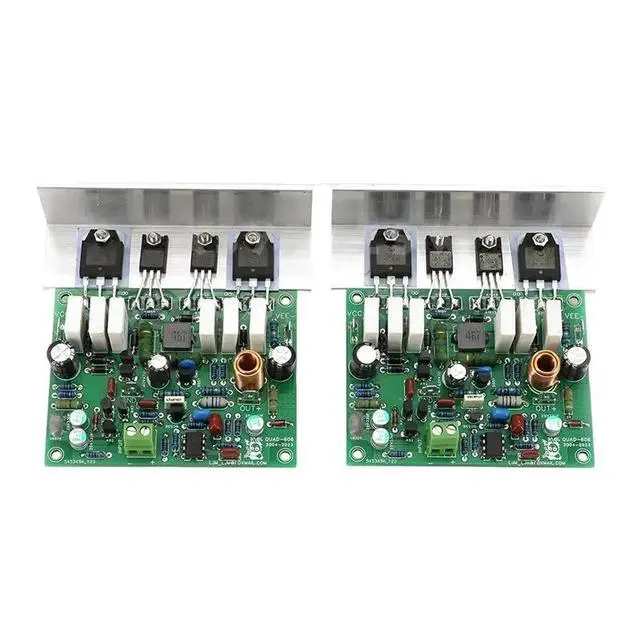 Alt view image 4 of 6 - QUAD606 Stereo Power Amplifier Base On UK Classic Power Amplifier QUAD 606 Circuit 250W+250W Finished Board