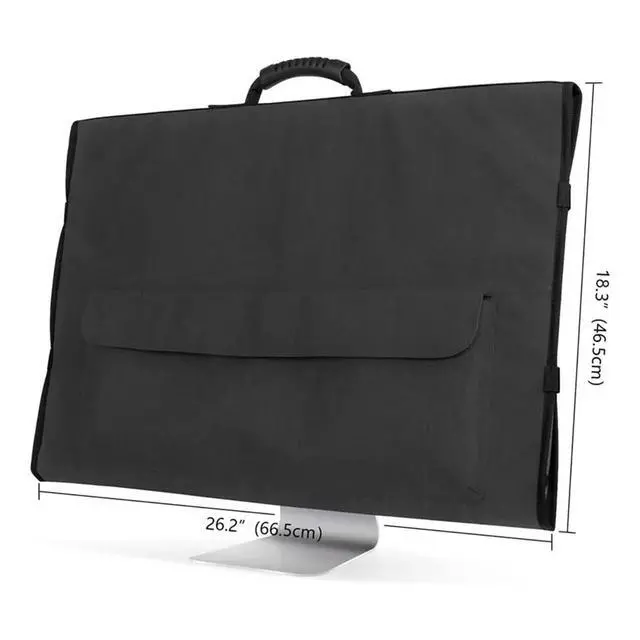 Alt view image 6 of 6 - 27" Monitors Carrying Case Protective Storage Case Monitor Protective Travel Bag Computer Monitor Bag