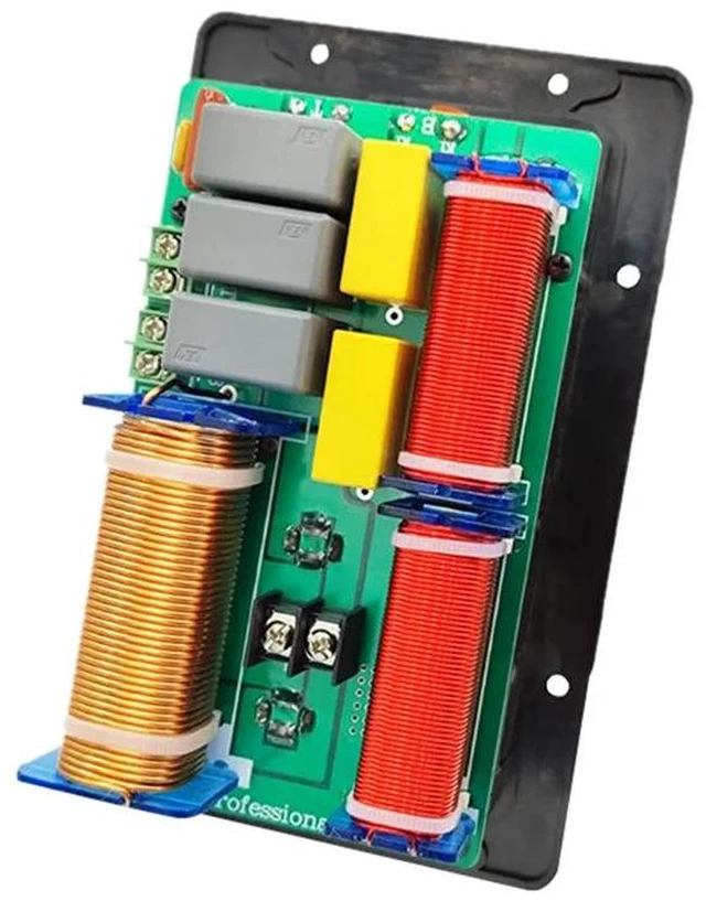 Alt view image 5 of 6 - 800W 2 Way Speaker Audio Frequency Divider Treble Bass 2 Unit Crossover Filters DIY HIFI Home Theater Durable Easy To Use