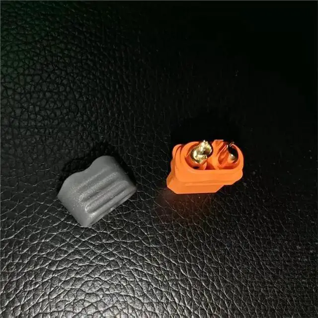 Alt view image 6 of 6 - XT60I-F XT60I-Female Waterproof Copper Plated Silver Plug(50Pcs) With Signal Pin