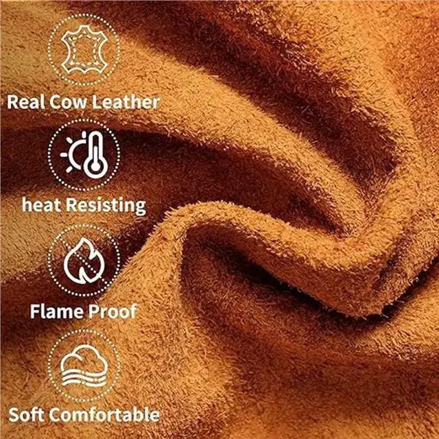 Alt view image 6 of 6 - 8X Welding Sleeves, Guards Welding Sleeves Heat & Flame Resistant Protection For Men And Women In Welding Work