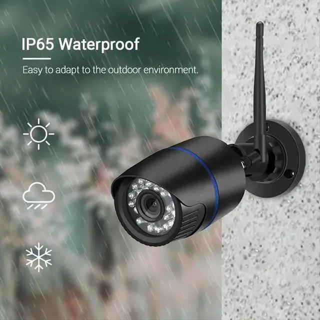 Alt view image 4 of 6 - 5MP Cameras HD 1080p Waterproof Open IP Frame of A Fingered Vision of the Audio Recording of the ICS EU PLUG