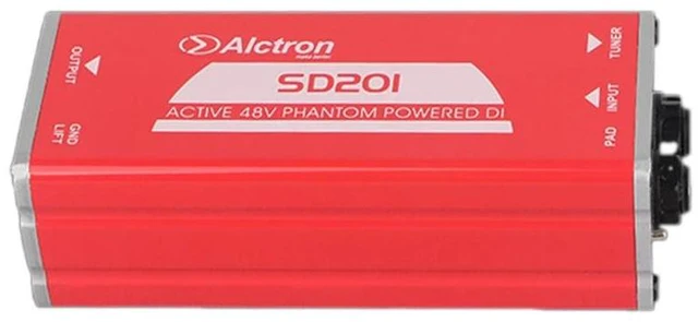 Alt view image 5 of 6 - SD201 Active DI Box Impedance Transformation DIBOX Professional Stage Effects Direct Connect Box