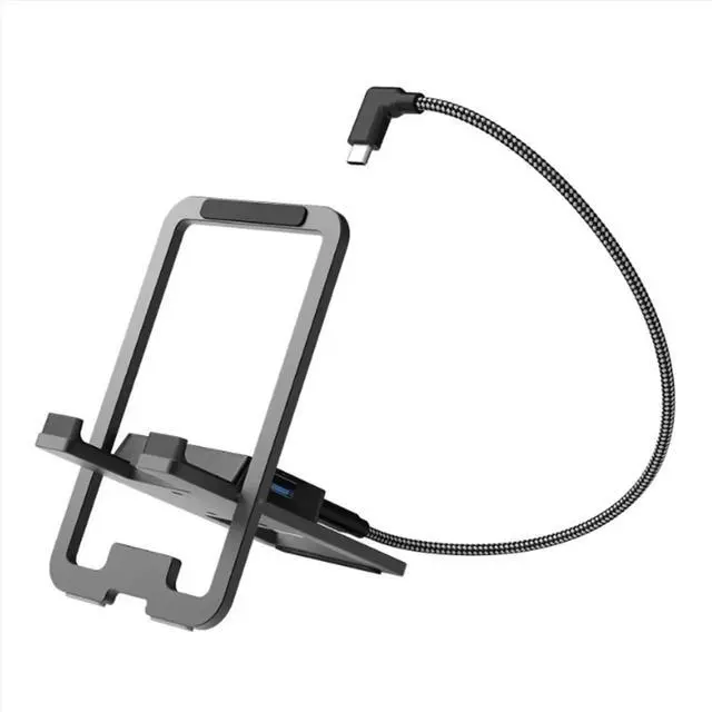 Alt view image 5 of 6 - 5 in 1 USB C Docking Station, Foldable Metal Charging Stand for /Switch/ Ally X/Legion Go A