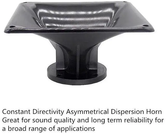 Alt view image 6 of 6 - 2PC DJ Tweeter Speaker Horn Nexo 249*249 Car HiFi Accessories Treble For Professional Audio Home Theater Karaoke Public Address