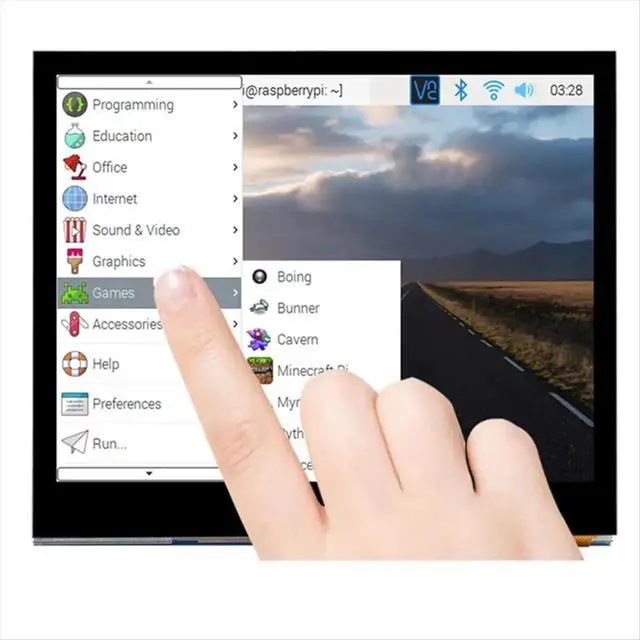 Alt view image 4 of 6 - 3.5inch DPI LCD IPS 640x480 3.5 Inch Capacitive Touch Screen LCD for LCD