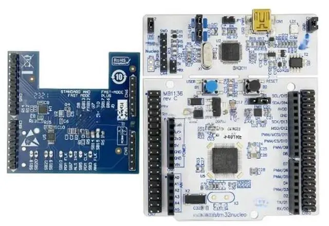 Alt view image 2 of 3 - P-NUCLEO-6283A1 X-NUCLEO-6283A1 expansion board F401RE Nucleo