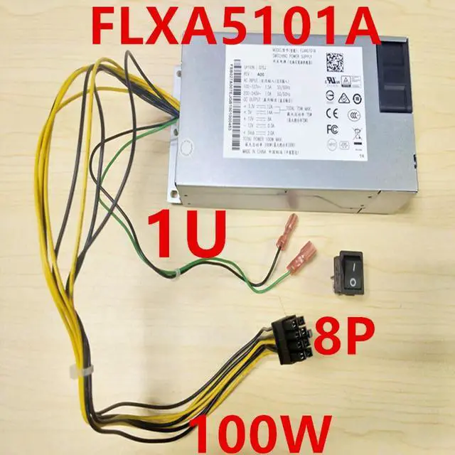 Main image of 90%-95% PSU For Acbel Internet Bar Server 1U 100W Power Supply FLXA5101A