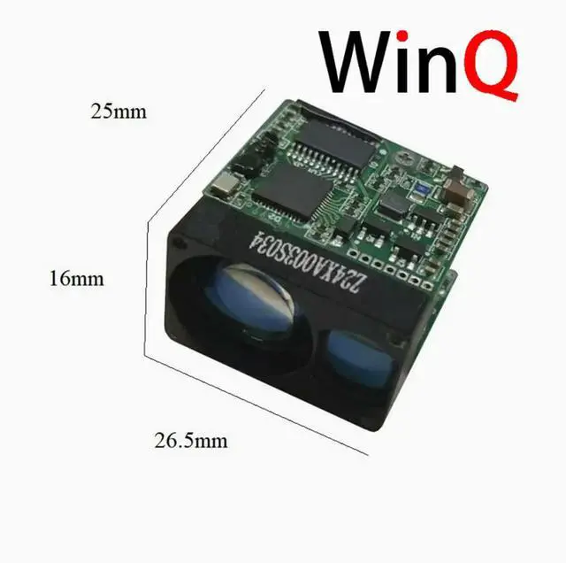 Alt view image 2 of 3 - 905nm laser ranging module UART laser rangefinder 1500 meter OEM miniature laser ranging sensor