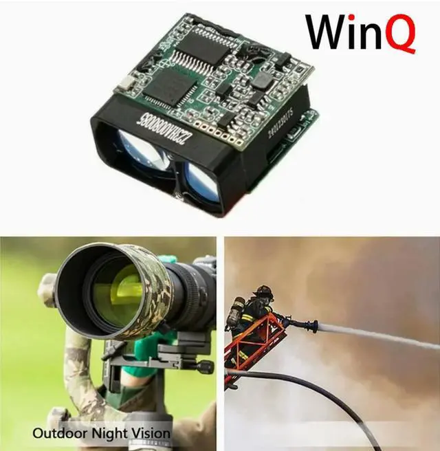 Alt view image 3 of 3 - 1500 meter long-distance high-precision laser ranging sensor gun aiming 905nm laser beam scattering angle measurement module