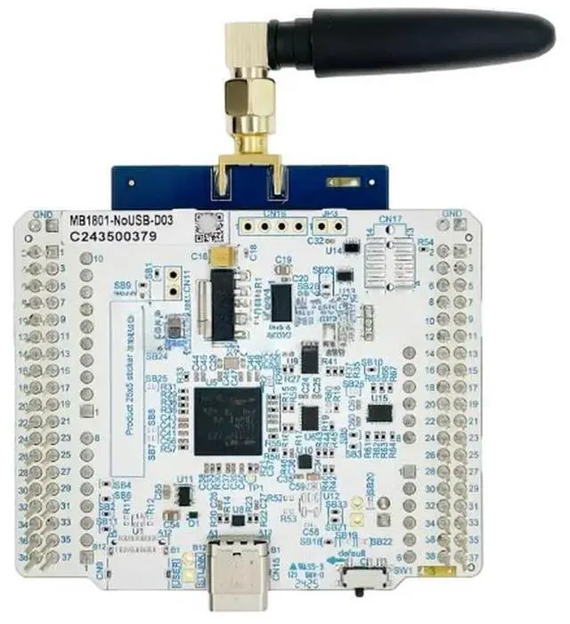 Alt view image 2 of 3 - NUCLEO-WL33CC2 development board adopts STM32WL33CC microcontroller 433MHz