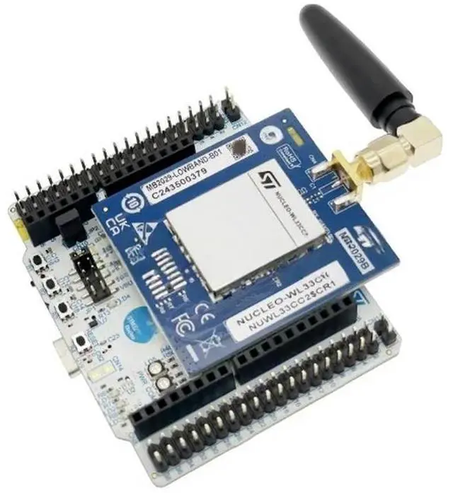 Alt view image 3 of 3 - NUCLEO-WL33CC2 development board adopts STM32WL33CC microcontroller 433MHz