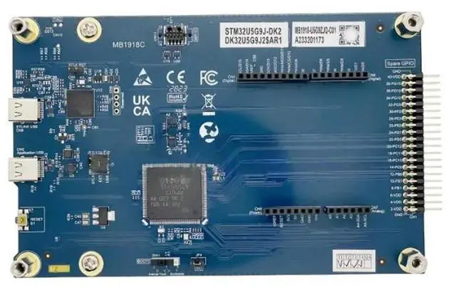 Alt view image 2 of 3 - STM32U5G9ZJT6Q microcontroller MCU kit