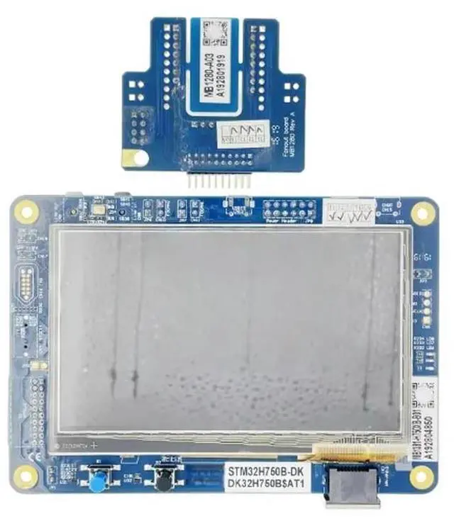 Alt view image 2 of 3 - The STM32H750B-DK development board exploration kit uses STM32H750XB MCU