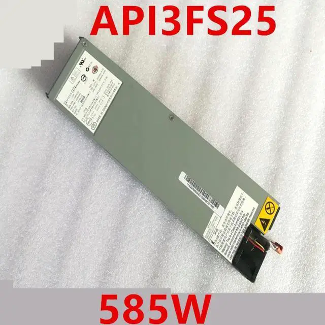 Main image of 90% PSU For X336 585W Power Supply API3FS25 39Y7168 39Y7169 24R2640