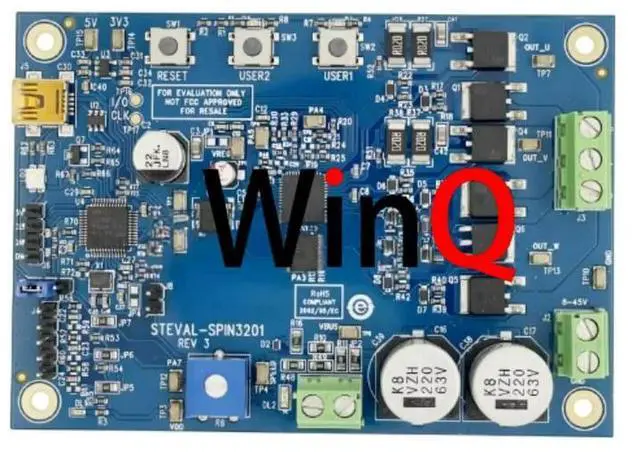 Main image of STEVAL-SPIN3201 STSPIN32F0 BLDC Controller STM32 Evaluation Board