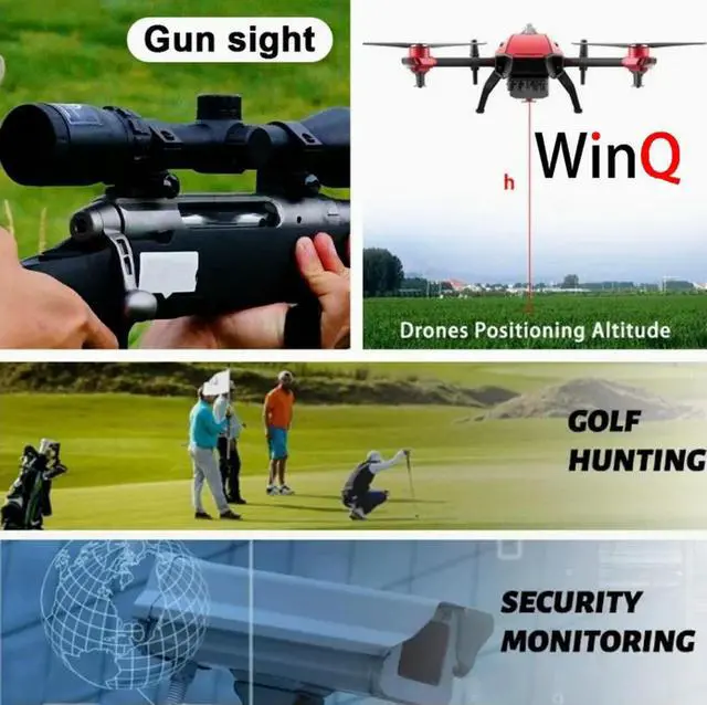 Alt view image 2 of 3 - 905nm laser pulse ranging outdoor miniature laser rangefinder 2000m long-distance laser ranging module