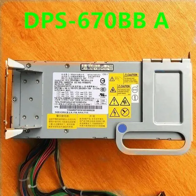 Main image of 90% PSU For X3400 X3500 670W Power Supply DPS-670BB A 24R2719 24R2720 Work Like