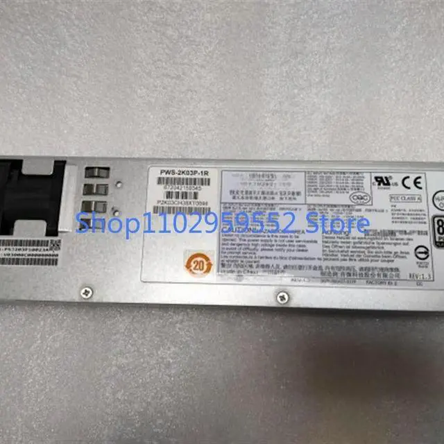 Main image of 1Pcs for PWS-2K03P-1R/CPR-2021-2M1 Redundant Power Supply 2000W