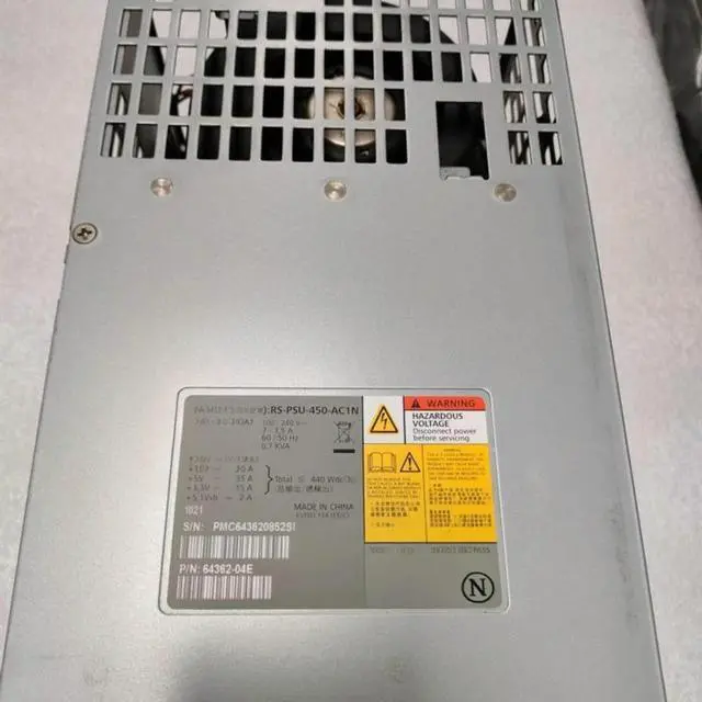Main image of 1pcs for PS4000/6000 64362-04D/E 0GTC8P 94535-05 RS-PSU-450-AC1N