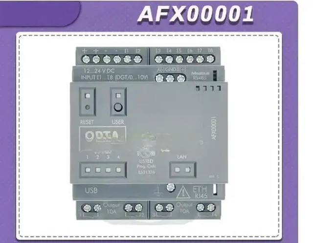 Alt view image 2 of 3 - Opta RS485 AFX00001 Micro PLC Programmable Logic Controller