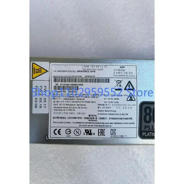 Alt view image 3 of 3 - 1pcs for T5-4 T5-8 SPAORCL-01G 7068817 7081596 7302922 3060W power supply