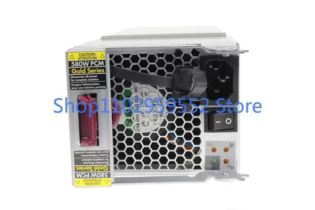 Alt view image 2 of 3 - 1pcs For 756486-001 682373-001 753322-001 3PAR Expansion Enclosure Power Supply 580W Kit