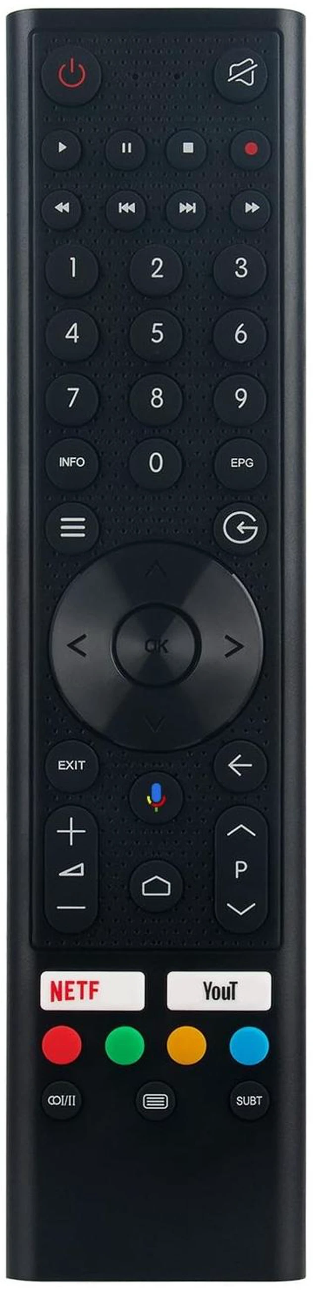 Main image of Voice Replacement Remote Control Applicable for Caixun 4K UHD HDR Smart TV
