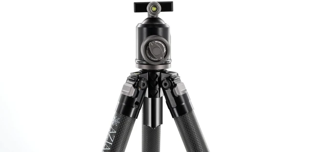 Alt view image 2 of 4 - Aziak Equipment Frontcountry Ball Head Tripod for glassing, Photography, and Shooting