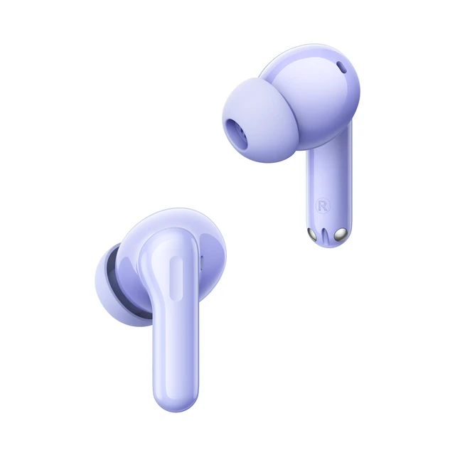 Alt view image 3 of 5 - realme Buds T200 TWS Buds, Hi-Res Audio, LDAC, IP55 Water Resistant, 12.4mm Dynamic Bass Driver, 32dB ANC, 50h Playback - (Purple)