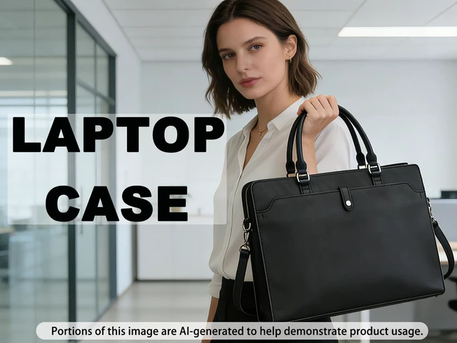 Alt view image 5 of 5 - 15.6 Inch Laptop Bag for Women Work Tote Purses Briefcase Teacher Handbag