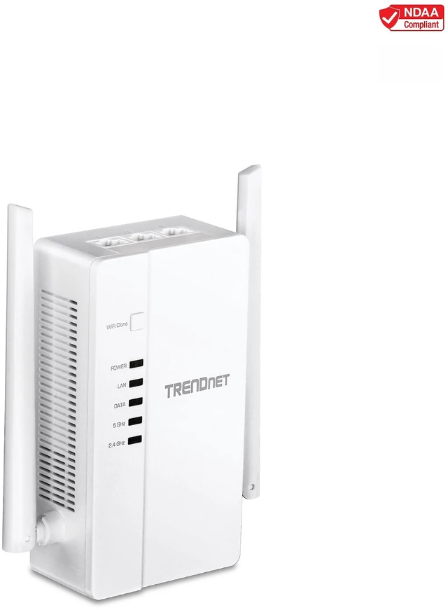 Alt view image 2 of 5 - TRENDnet TPL-430AP, Wi-Fi Everywhere Powerline 1200 AV2