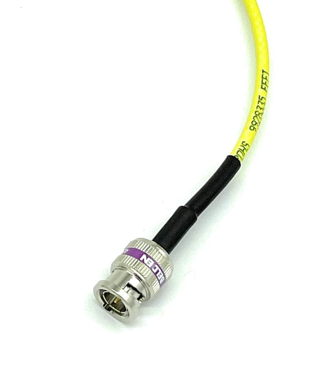 Alt view image 5 of 5 - AV-Cables 12G-SDI BNC to BNC Cable, 4855R,15ft, Yellow