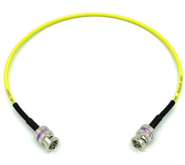 Alt view image 3 of 5 - AV-Cables 12G-SDI BNC to BNC Cable, 4855R,10ft, Yellow