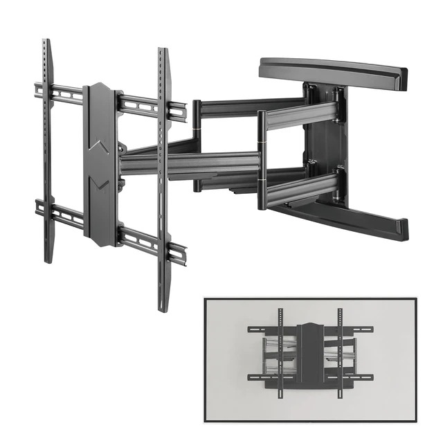 Alt view image 2 of 5 - ynVISION.DESIGN Heavy Duty Full Motion TV Wall Mount for 65-100" TVs, XXL