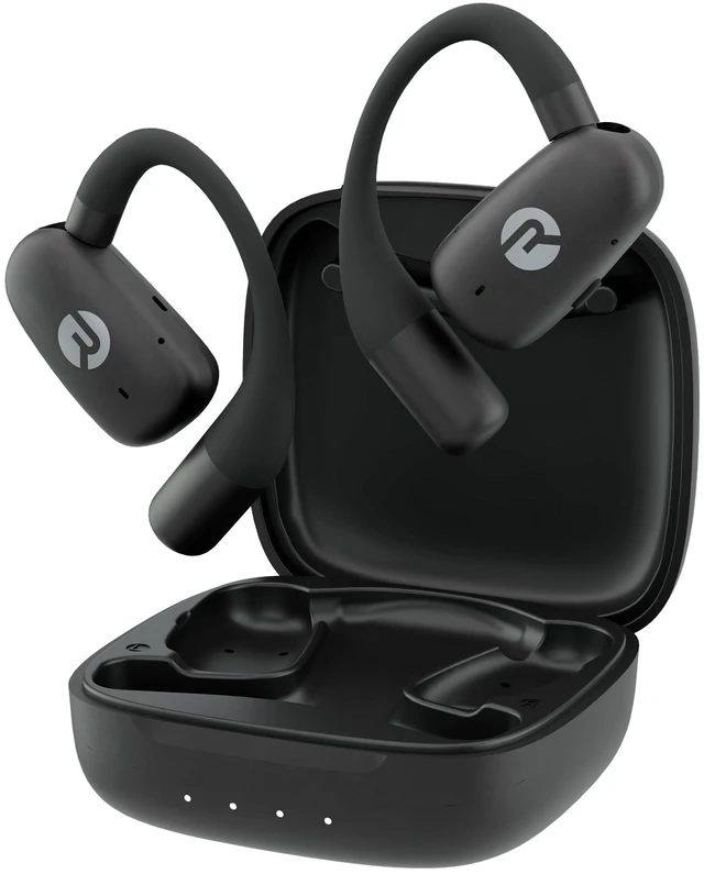 Main image of Raycon Open Ear Earbuds - Wireless Bluetooth Open Ear Headphones with Adjustable Earhook & Dual-Mic, IPX5 Water Resistant, 40H Battery (Black)