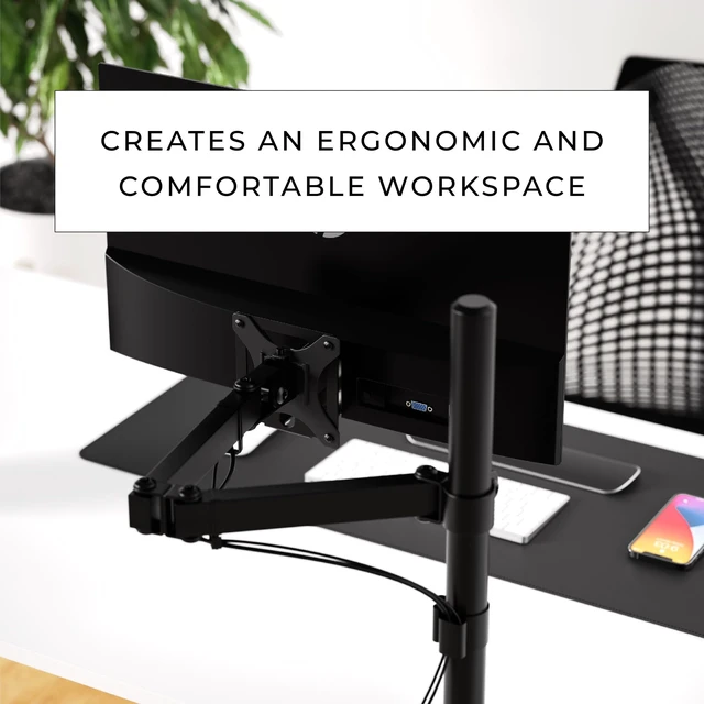 Alt view image 3 of 5 - HumanCentric VESA Mount Compatible with HP M-Series Monitors