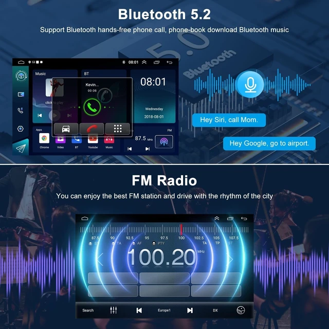 Alt view image 5 of 5 - (8 Core+64GB) Android 15 Car Radio Stereo for Chevy Spark 2011-2014