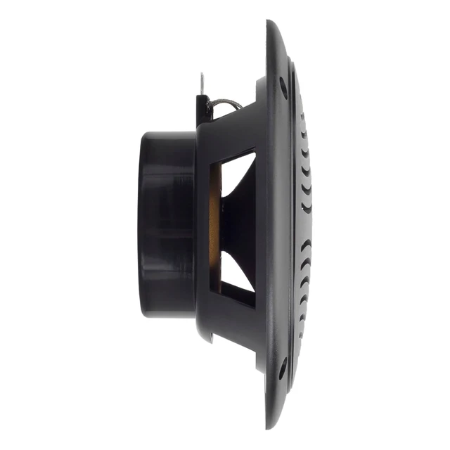 Alt view image 5 of 5 - 5" Water Resistant Dual Cone Marine Speakers with Grills - Pair