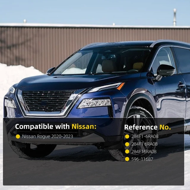 Alt view image 5 of 5 - Dasbecan Front View Camera Compatible with Nissan Rogue 2020 2021 2022 2023