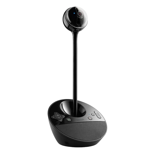 Alt view image 5 of 5 - Logitech BCC950 Desktop Video Conferencing Webcam & Speakerphone - Black