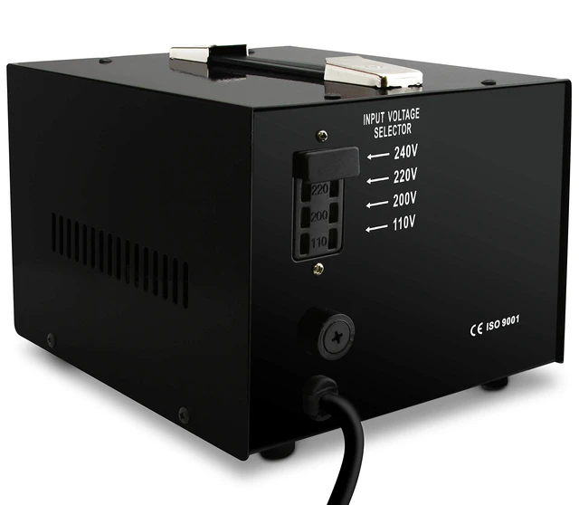 Alt view image 2 of 5 - Rockstone Power 2000 Watt Heavy Duty Step Up/Down Voltage Transformer Converter, 110/120/220/240 V, 5V USB Port