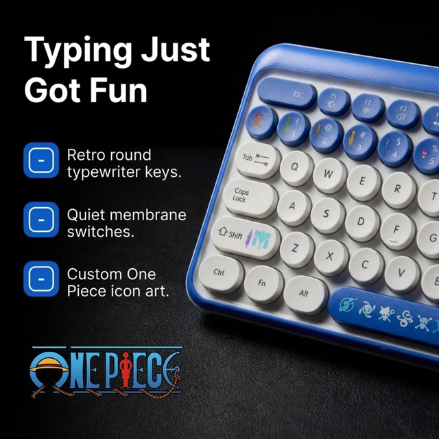 Alt view image 3 of 5 - One Piece Wireless Keyboard and Mouse Combo, 15"x31" Desk Mat, Full Size