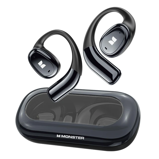 Main image of Monster Open Ear AC311 Wireless Earbuds, Bluetooth 5.4 Open Ear Headphones, Up to 30 Hours Playtime Bluetooth Ear Earphones with Stereo Sound, Touch Control and IPX5 Waterproof Open Earbuds