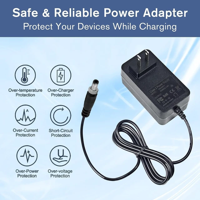 Alt view image 4 of 5 - UPMMUD 15V Power Adapter Compatible with TASCAM PS-M1524A